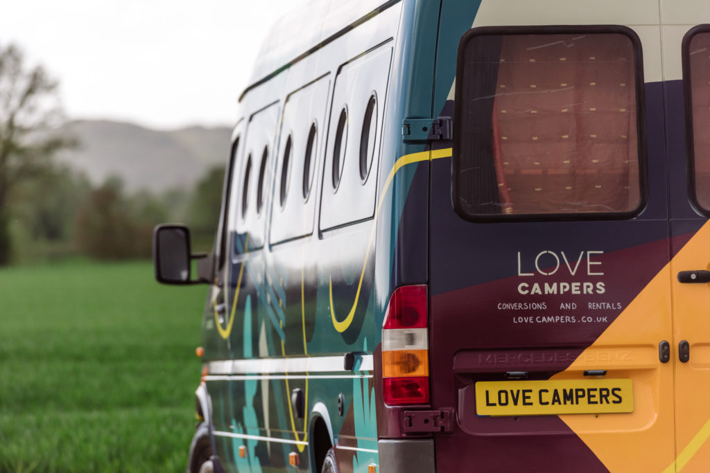 Sunbox Campers Sprinter Conversion - Rear Exterior