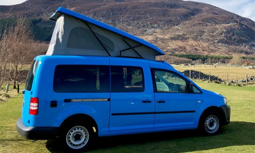 Pop top standard campervan