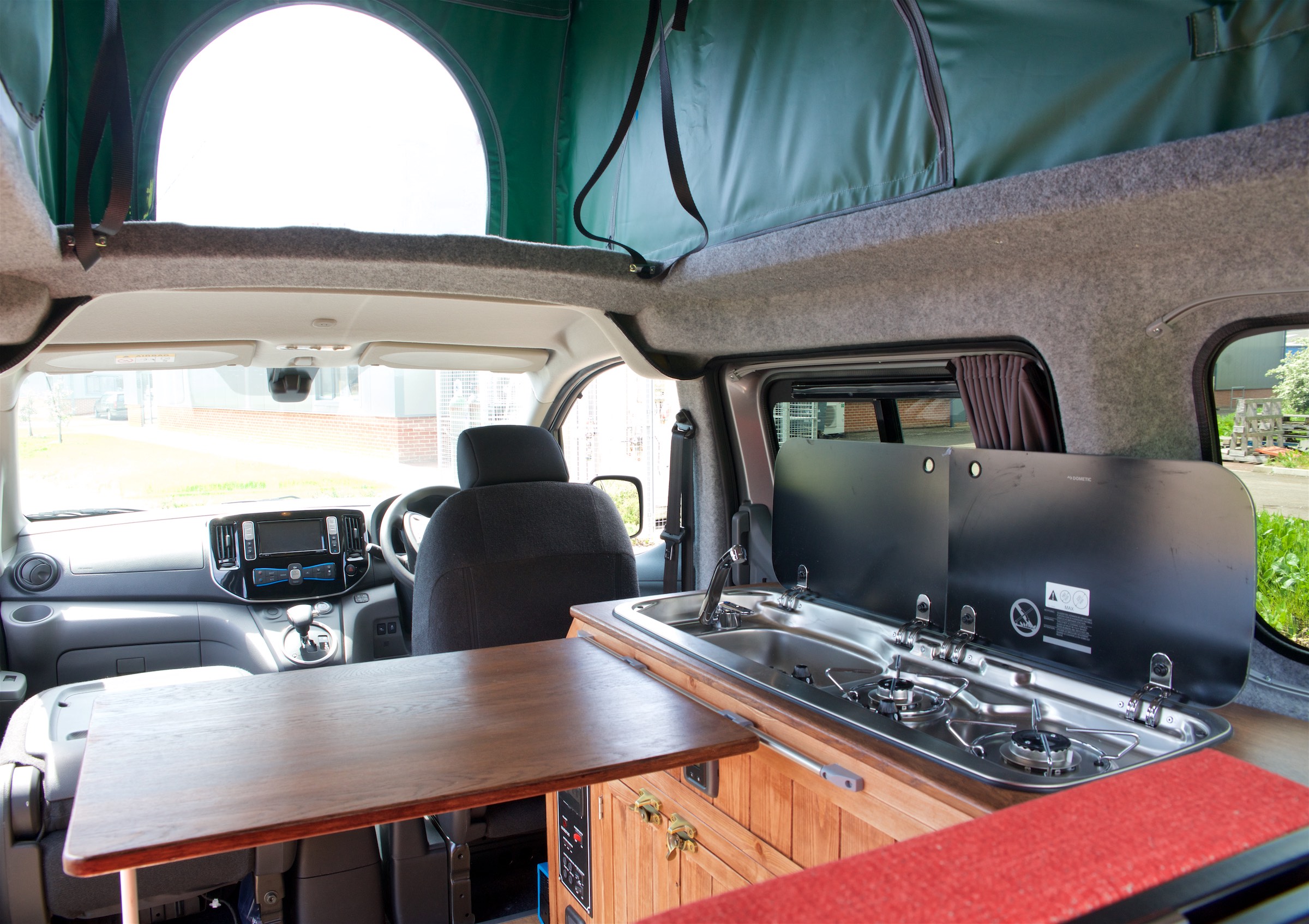 Electric campervan