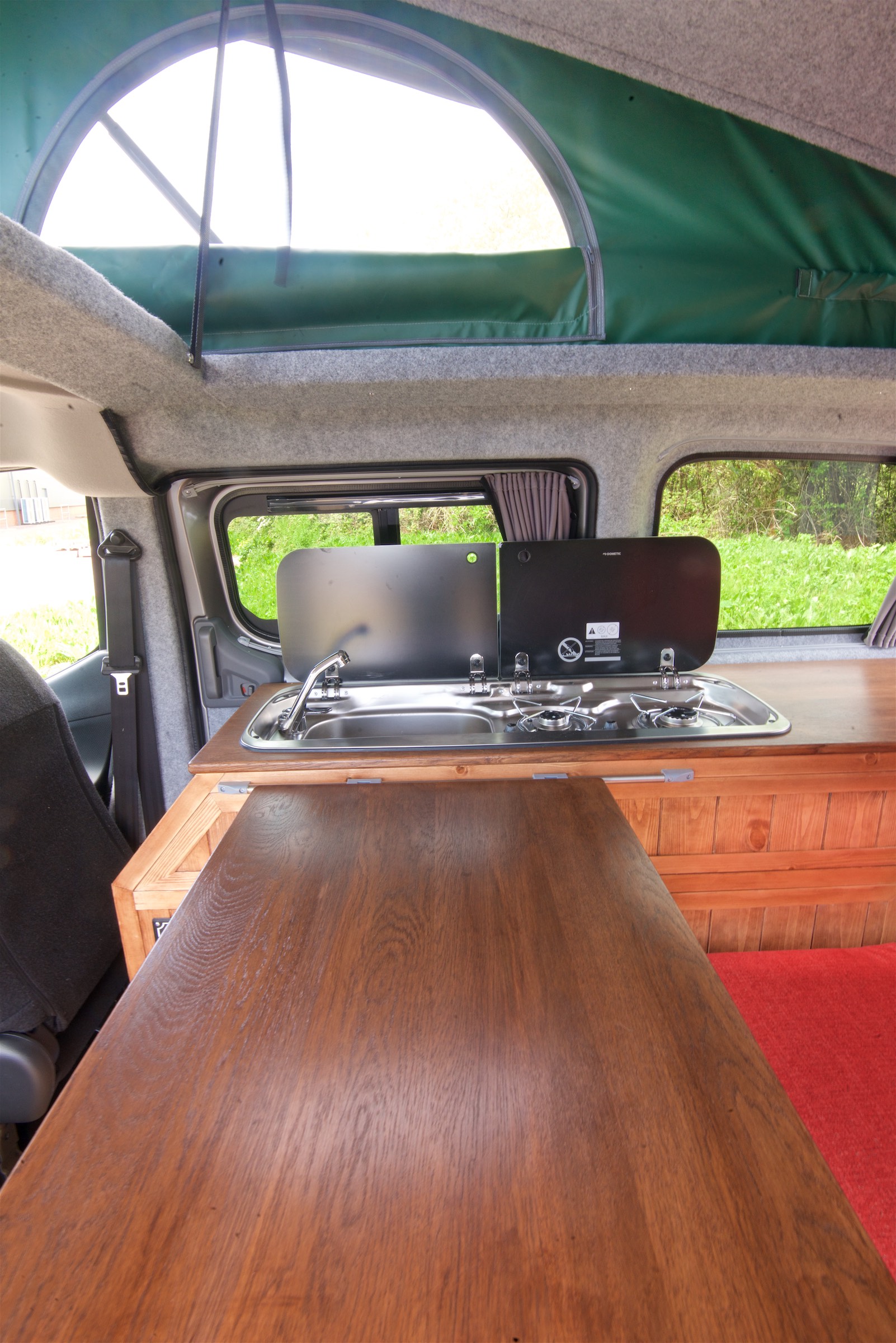 Electric campervan