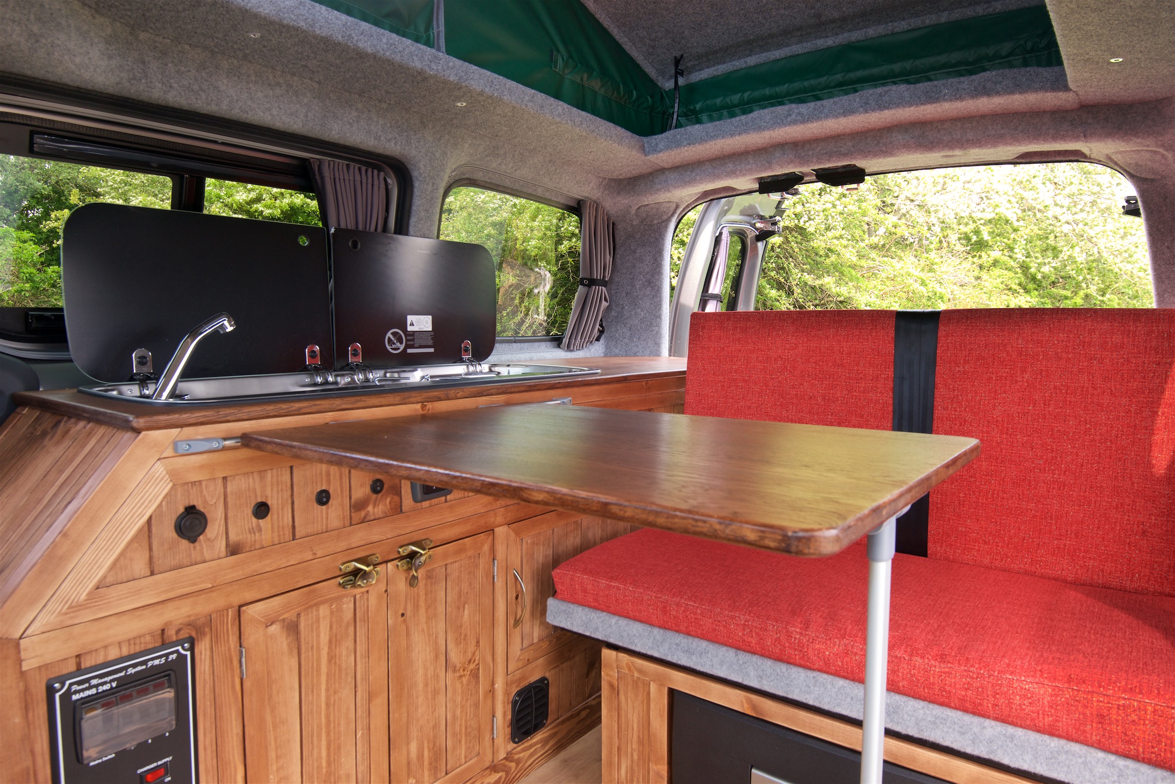 Electric campervan