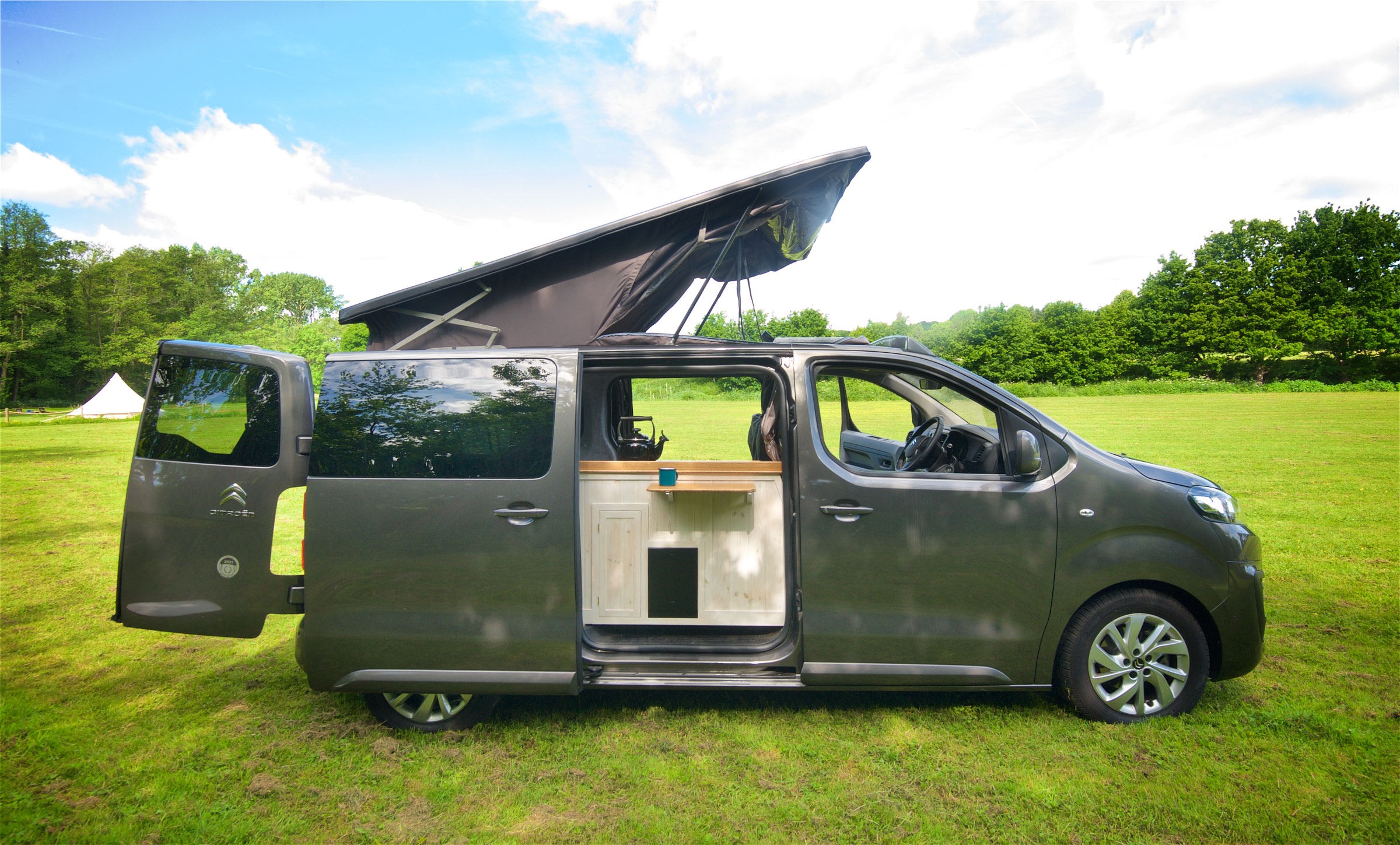 electric campervan Lewis Nyman & Sunbox Campers