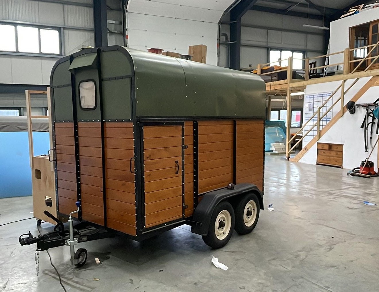 We launch our latest product - CONVERTED HORSEBOX CABINS
