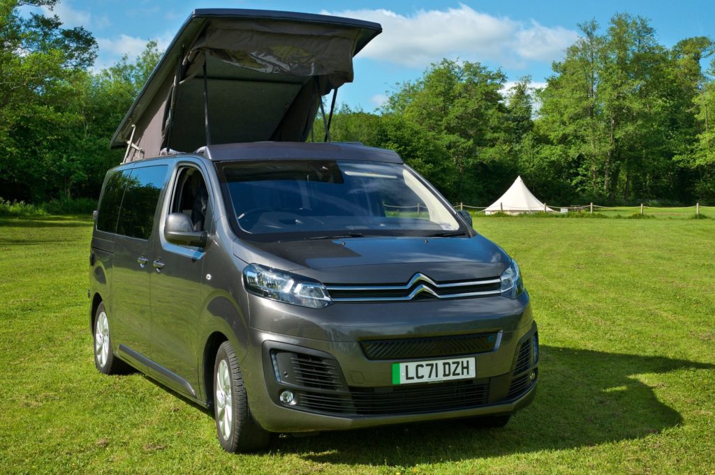 electric campervan Lewis Nyman & Sunbox Campers