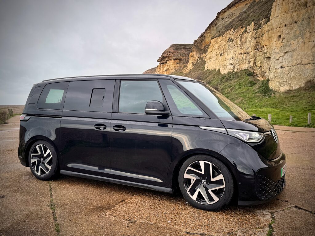 Id Buzz camper with pop top roof