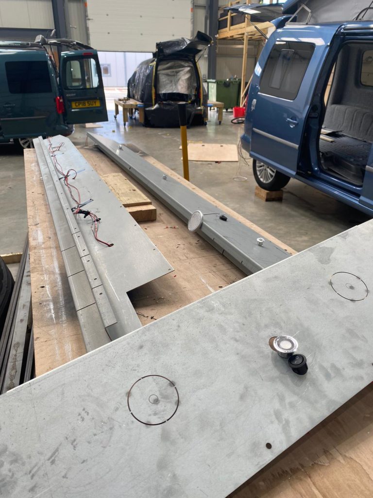 van build step by step