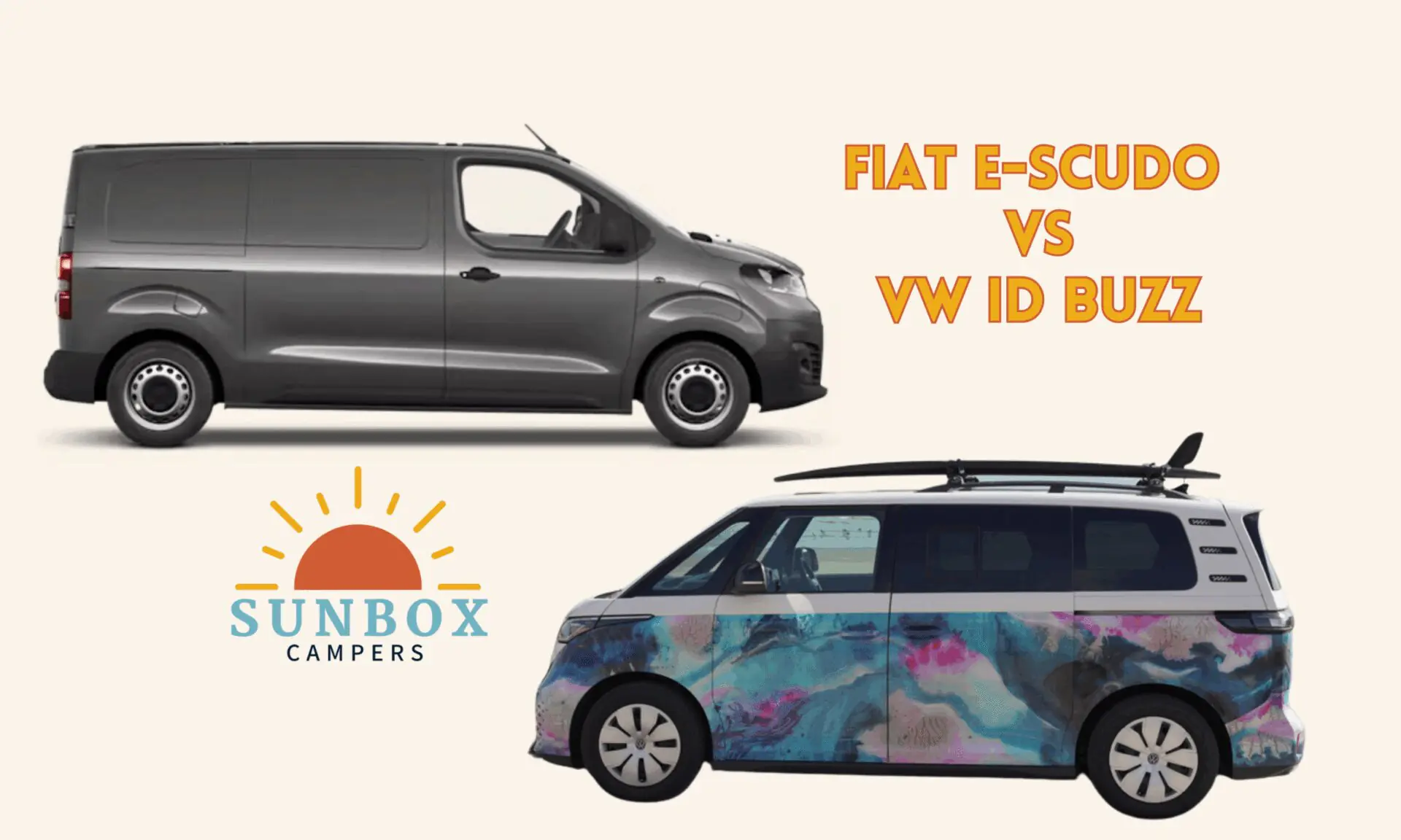 Fiat e-Scudo vs VW ID Buzz