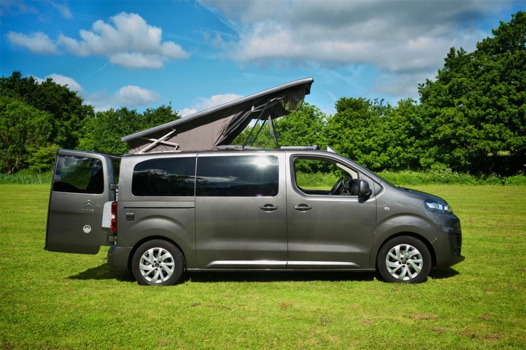 electric campervan Lewis Nyman & Sunbox Campers