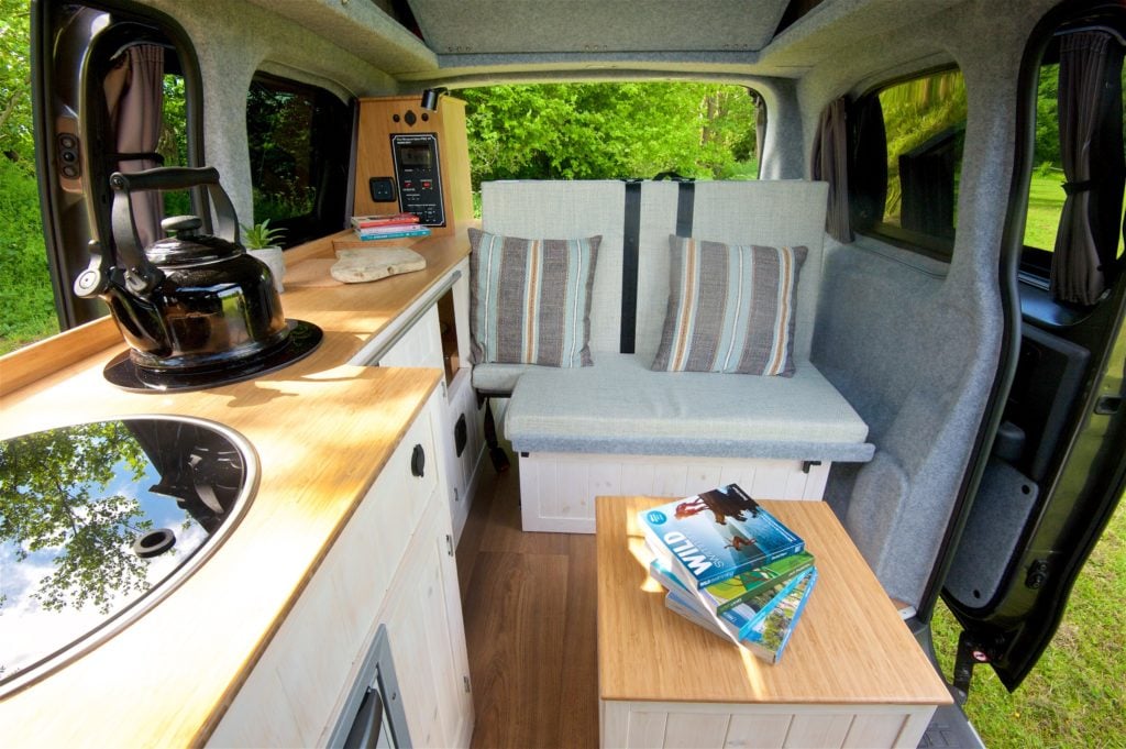 electric campervan conversion Sunbox Campers