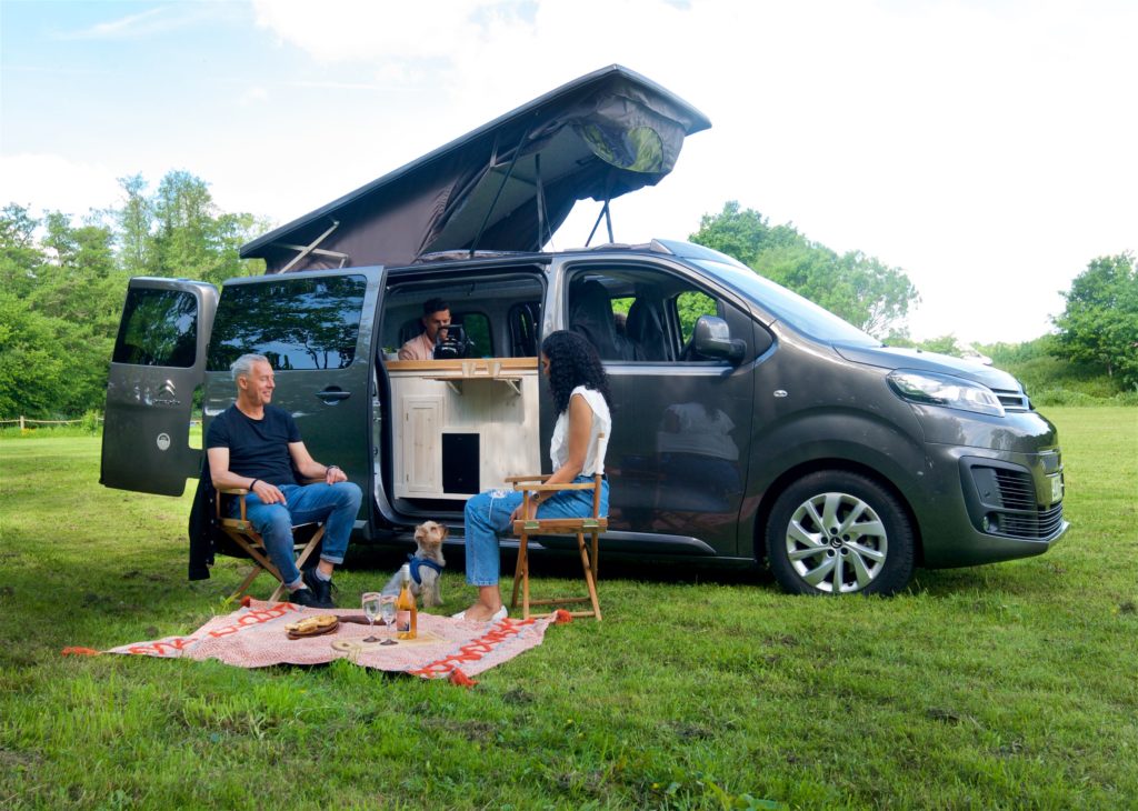 electirc campervan for hire