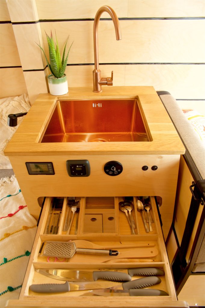 copper sink