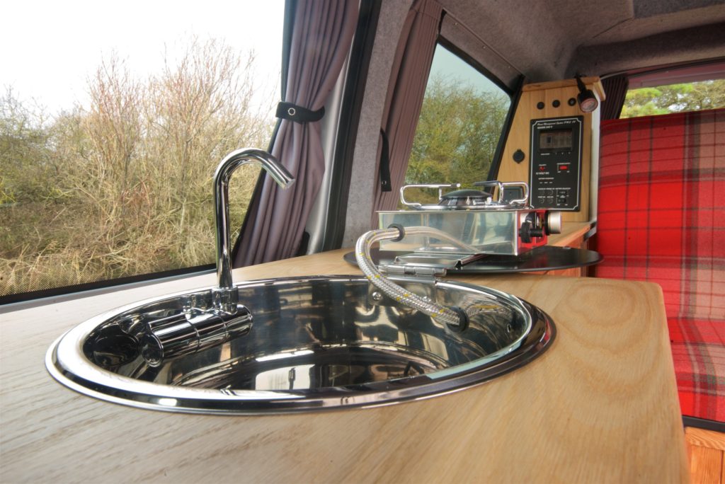 Caddy Camper kitchen
