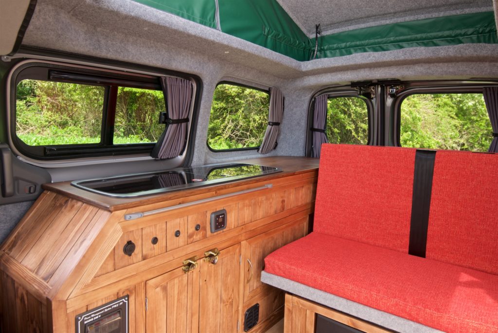 Electric campervan