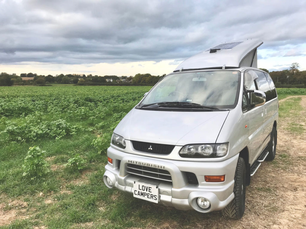 Delica Atlantis Sunbox Campers Poptop Exterior