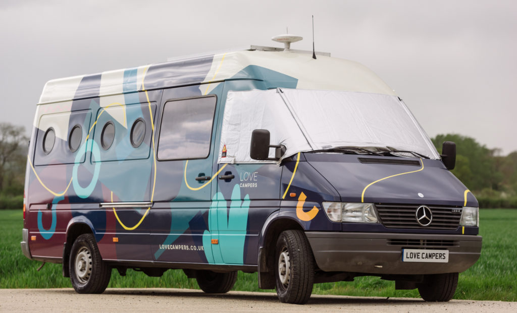 Sunbox Campers Sprinter Conversion - Mural