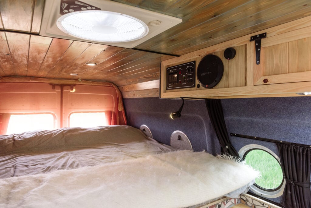 Sunbox Campers Sprinter Conversion - Bed